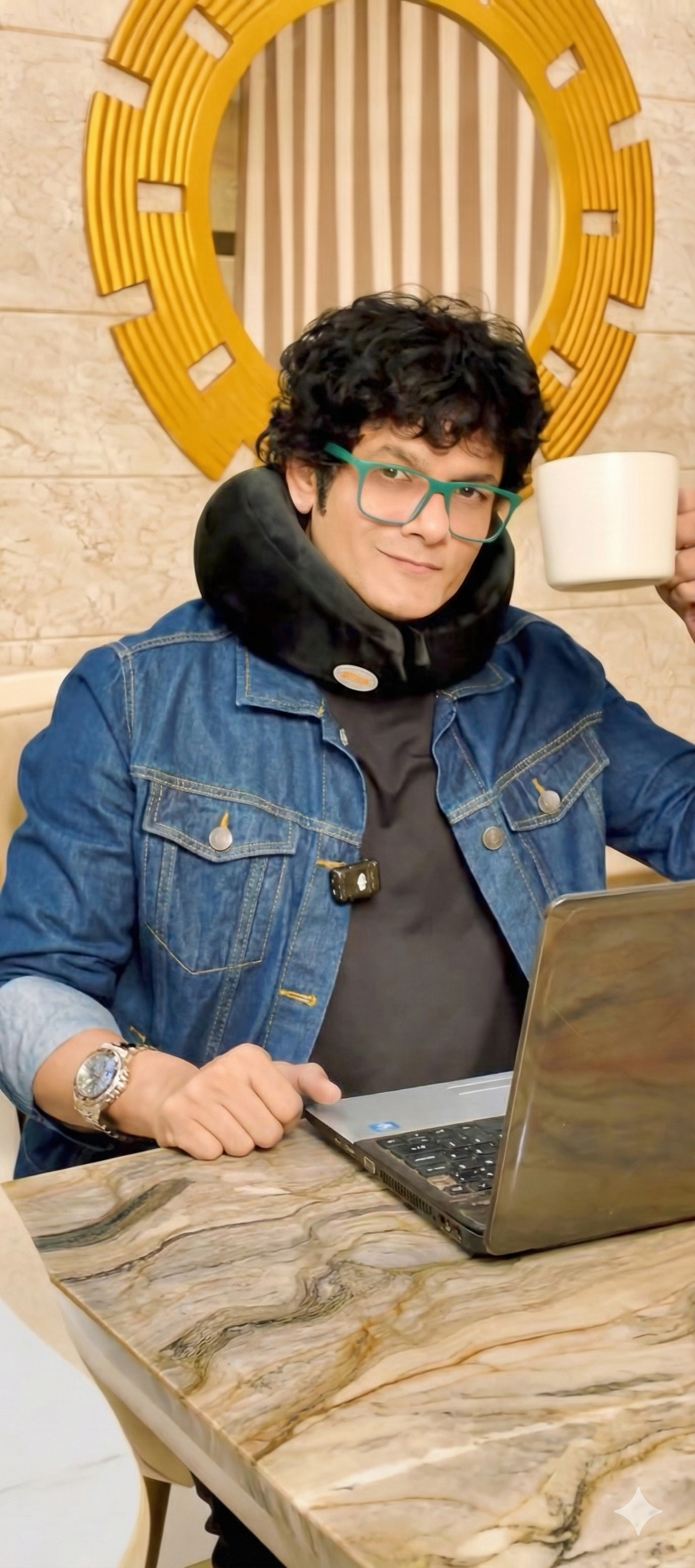 Ergonomic office chair support